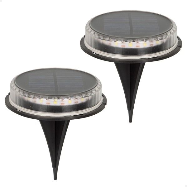 Set 2 focos solares exterior 2 en 1 | Distria