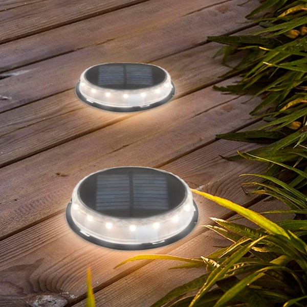 Set 2 focos solares exterior 2 en 1 | Distria