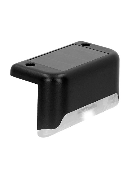 Conjunto de 6 projectores solares LED para exterior para escadas | Distria