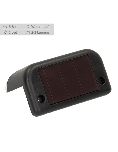 Conjunto de 6 projectores solares LED para exterior para escadas | Distria