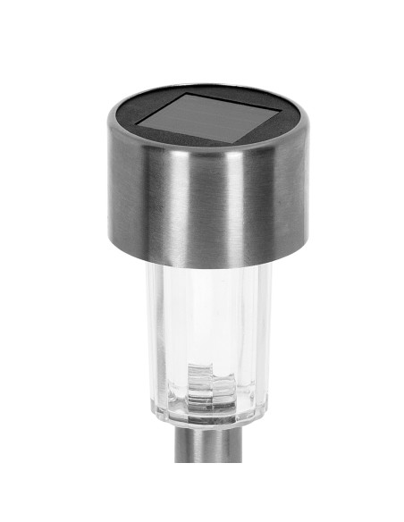Set 6 focos solares exterior LED con estaca | Distria