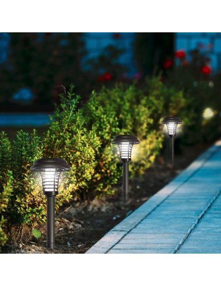 Refletor solar externo LED repelente de mosquitos | Distria
