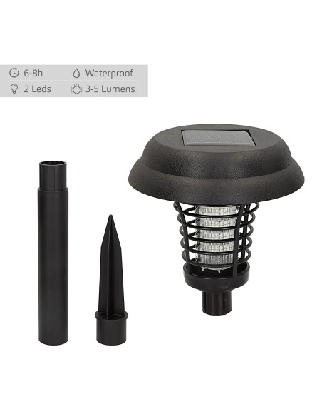 Refletor solar externo LED repelente de mosquitos | Distria