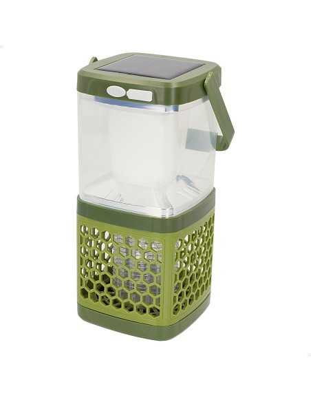Lâmpada repelente de mosquitos 2 em 1 portátil solar | Distria