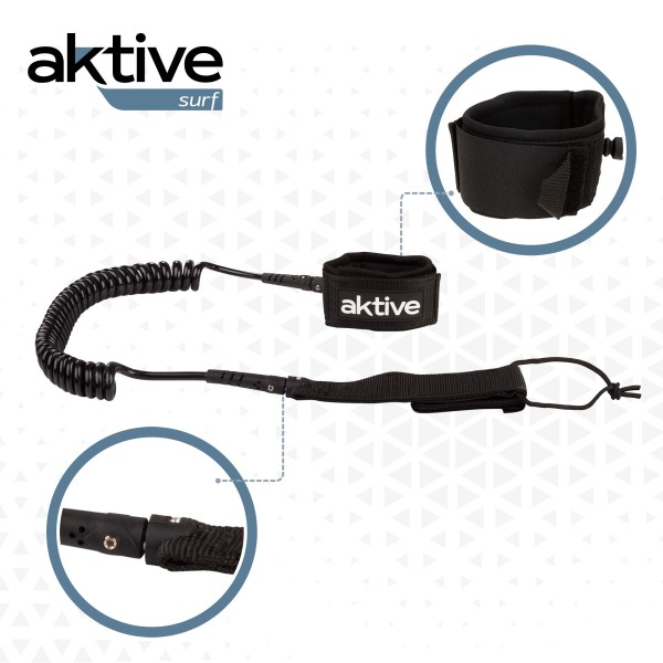 Leash paddle surf espiral – Pranchas de Paddle Surf | Distria