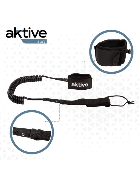 Leash paddle surf espiral – Pranchas de Paddle Surf | Distria