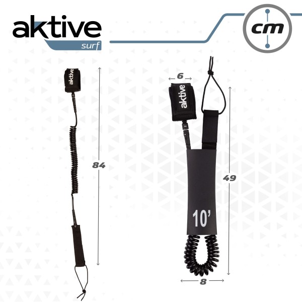 Leash paddle surf espiral – Pranchas de Paddle Surf | Distria
