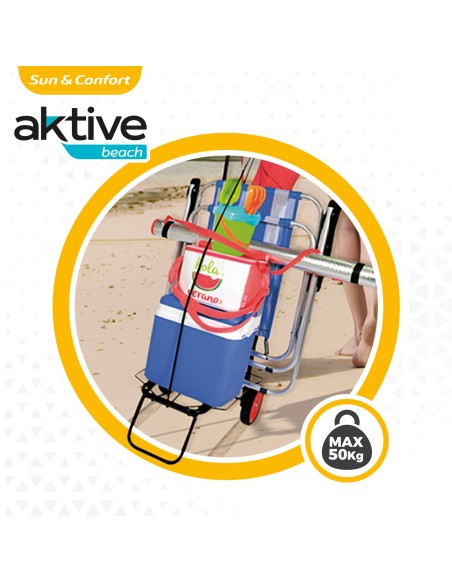 Carrinho de praia dobrável - carrinhos de praia | Distria