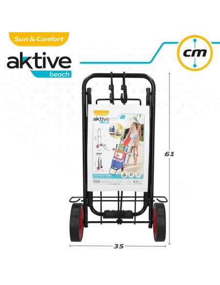 Carrinho de praia dobrável - carrinhos de praia | Distria