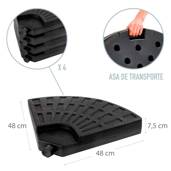 Compre pés redondos de guarda-chuva| Distria