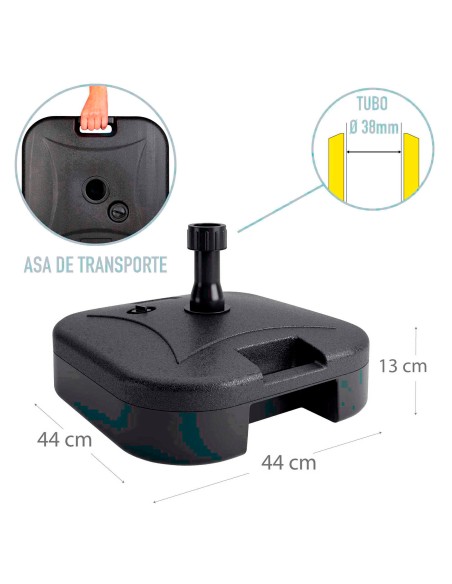 Porta guarda-chuvas recarregável Aktive 19 l | Distria