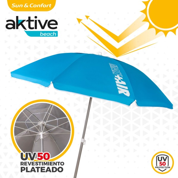 Grande guarda-sol à prova de vento | Distria