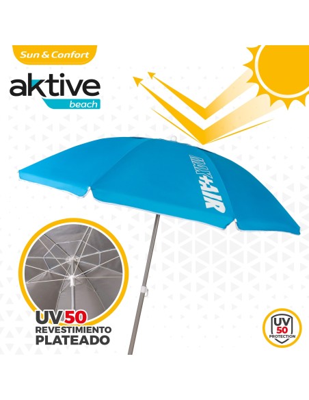 Grande guarda-sol à prova de vento | Distria