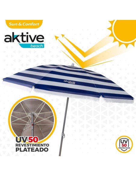 Guarda-sol 180 cm com proteção UV50-Guarda-sóis | Distria
