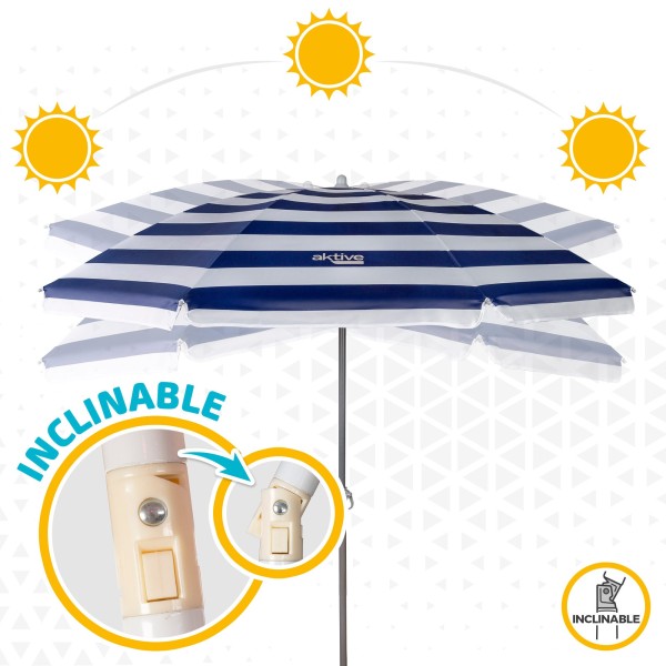 Guarda-sol 180 cm com proteção UV50-Guarda-sóis | Distria