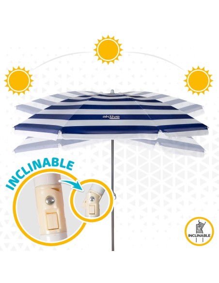 Guarda-sol 180 cm com proteção UV50-Guarda-sóis | Distria