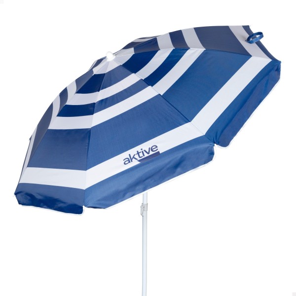 Guarda-sol listrado 180 cm | Distria