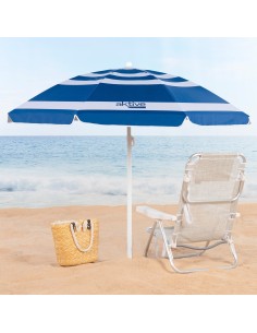 Guarda-sol listrado 180 cm | Distria 2