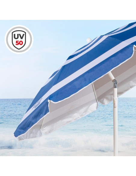 Guarda-sol listrado 180 cm | Distria