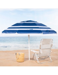 Guarda-sol grande Max Air 2m listras | Distria 2