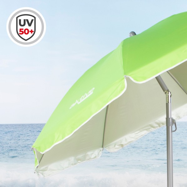 Guarda-sol verde Ø180 cm | Distria