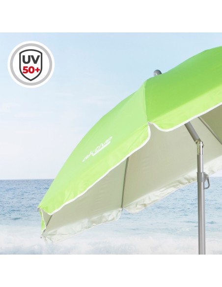 Guarda-sol verde Ø180 cm | Distria