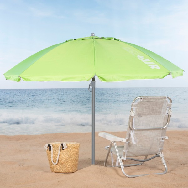 Guarda-sol grande Max Air Ø220 cm verde | Distria