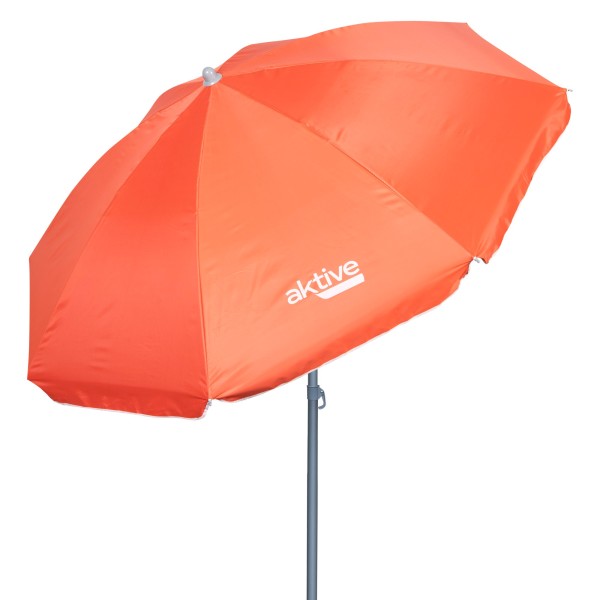 Guarda-sol vermelho Ø180 cm | Distria