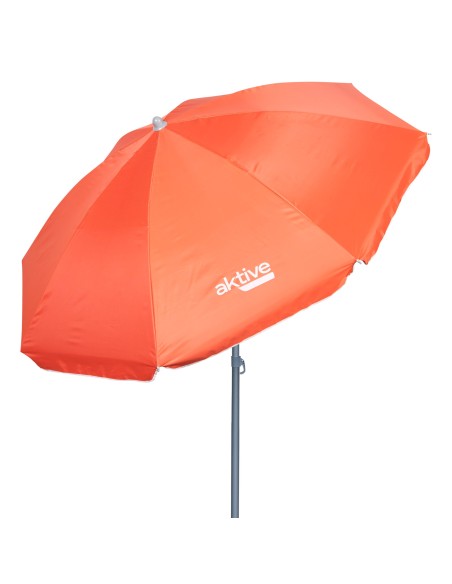 Guarda-sol vermelho Ø180 cm | Distria