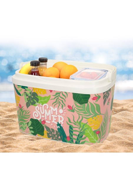 Aktive Refrigerador portátil rígido de 6 litros Its Summer Time verde | Distria