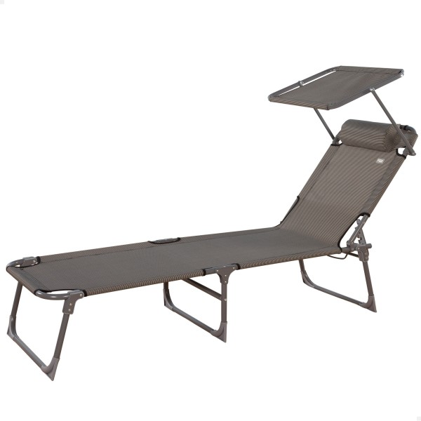 Espreguiçadeira dobrável com toldo | Distria