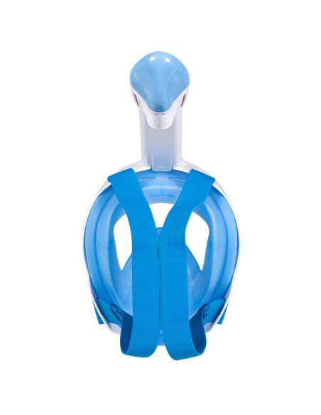 Máscara de snorkel visão panorâmica azul L-XL | Distria