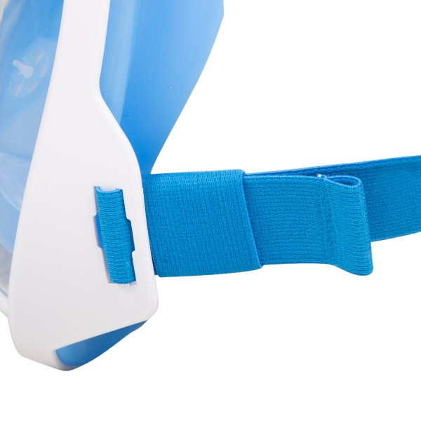 Máscara de snorkel visão panorâmica azul L-XL | Distria