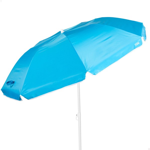 Guarda-sol UV50 azul 180 cm Aktive | Distria