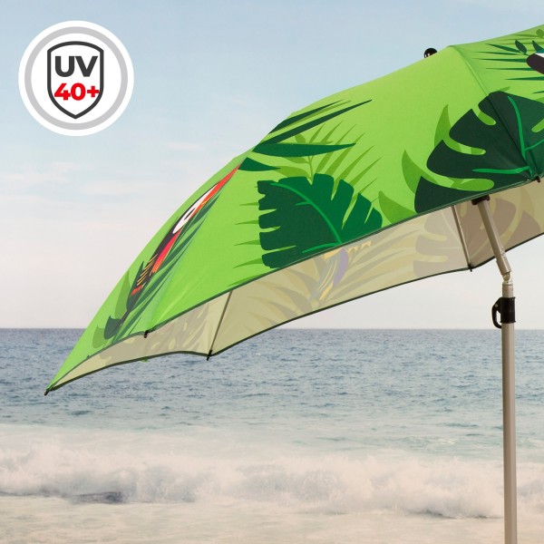 Guarda-sol design tropical 200 cm Aktive | Distrito