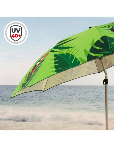 Guarda-sol design tropical 200 cm Aktive | Distrito