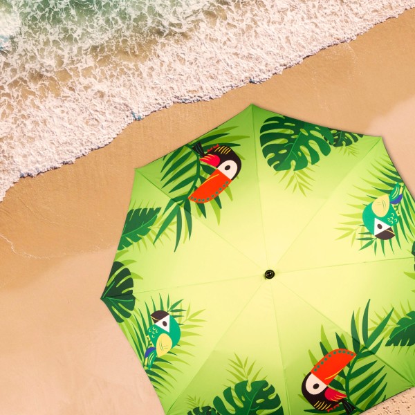Guarda-sol design tropical 200 cm Aktive | Distrito