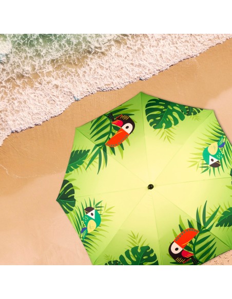 Guarda-sol design tropical 200 cm Aktive | Distrito