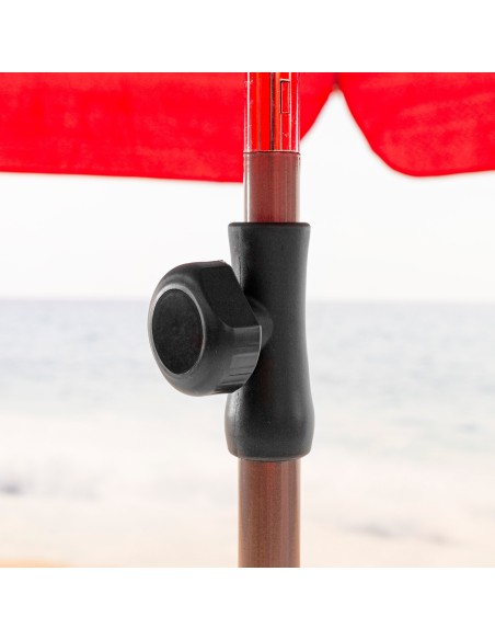 Guarda-sol grande vermelho 200 cm | Distrito