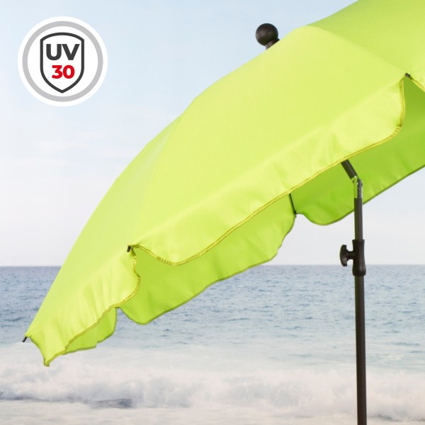 Guarda-sol grande verde 200 cm | Distria