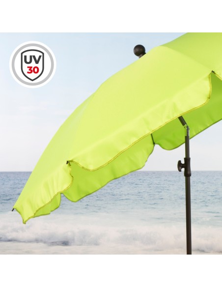 Guarda-sol grande verde 200 cm | Distria