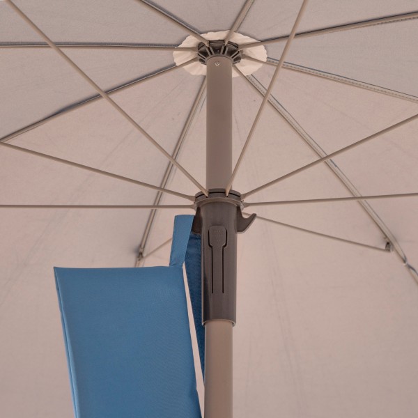 Guarda-sol grande azul 220 cm | Distria