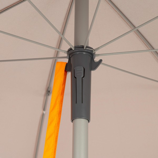 Guarda-sol grande laranja 220 cm | Distria