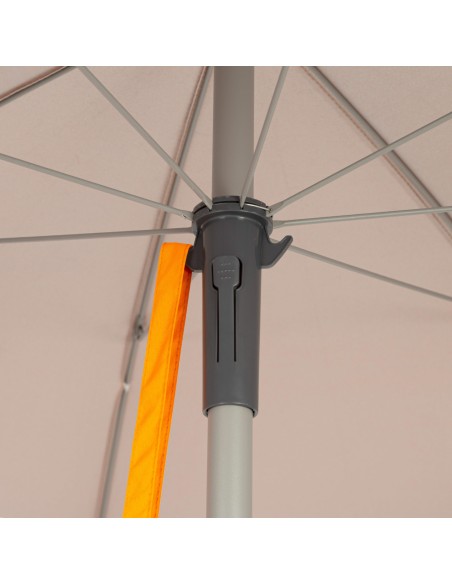 Guarda-sol grande laranja 220 cm | Distria