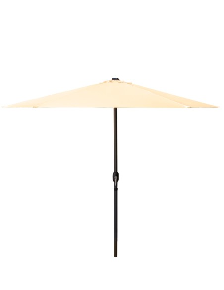 Guarda-sol para terraço e jardim Ø250 creme - Guarda-sóis | Distria