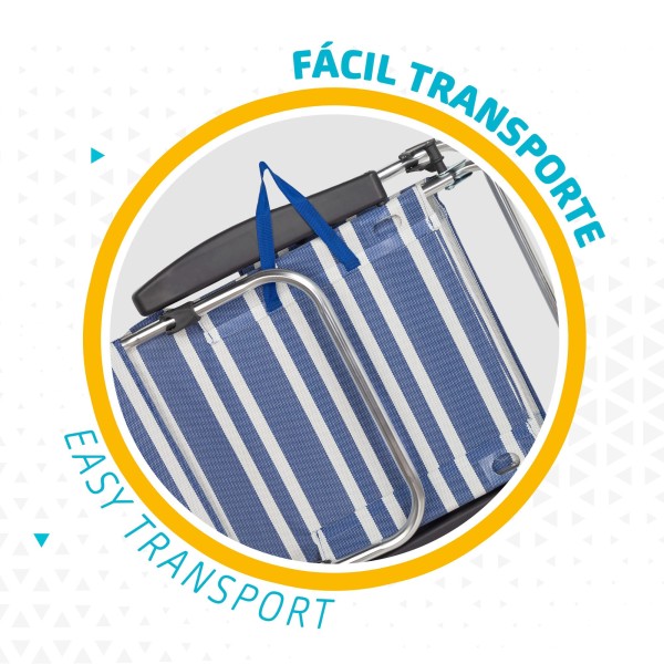 Cadeiras de praia mutiposição dobrável | Distria