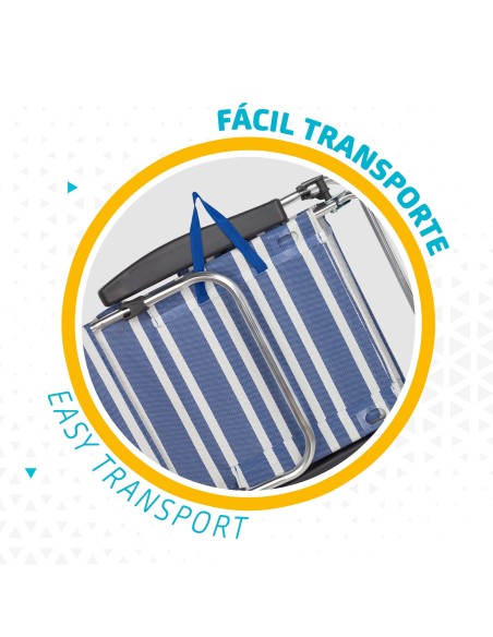 Cadeiras de praia mutiposição dobrável | Distria