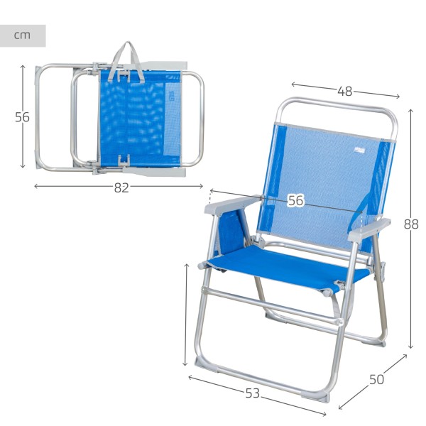 Silla playa plegável Active Beach | Distria