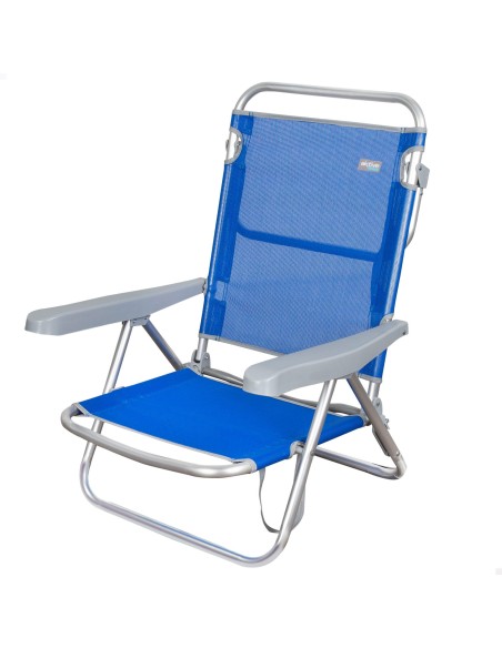 Cadeira de Praia Dobrável Baixa 5 posições | Distria