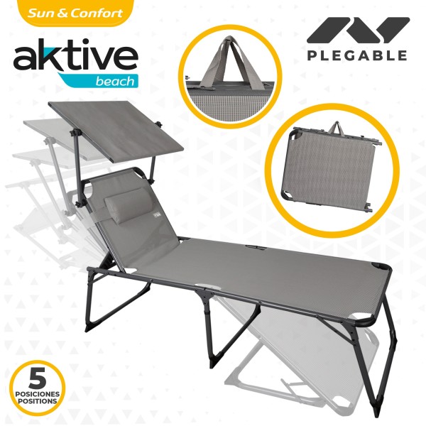 As melhores espreguiçadeiras de praia Aktive | Distria